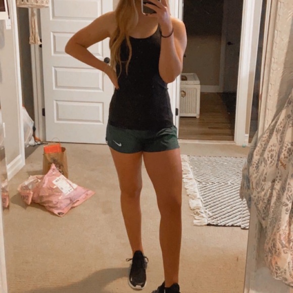 Teal Nike Dri-Fit Running Shorts - Picture 2 of 6